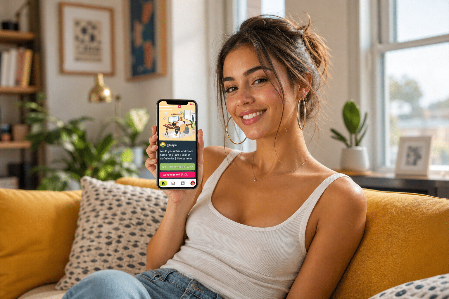 this or that questions for couples Pollaroo app