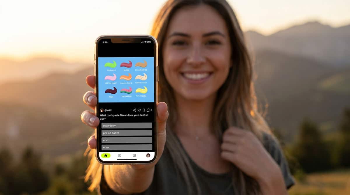 The best app for taking pictures being used for landscape photography at sunset